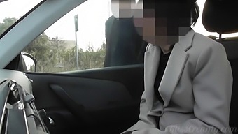 Public Parking Sex And Post-Work Solo Masturbation - Wife As A Car-Sex Enthusiast