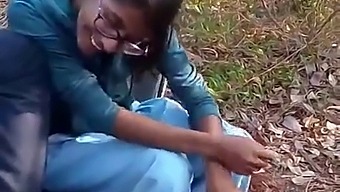 Indian Teacher And Students Engage In Sexual Activity In A Forest For Monetary Gain