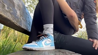 Amateur Teen'S Public Pov Experience With Foot Fetish And Pussy Play In Hd