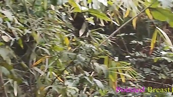 A Wild Ex-Boyfriend Has Intense Sex With A Rural Woman In The Woods Until He Ejaculates