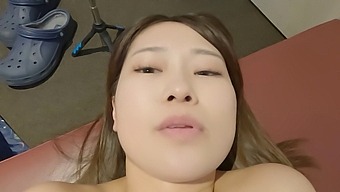 Petite Japanese Bridesmaid Gets Pounded In A Cafe And Cums Hard