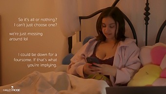 Üniversiteli Kız Hailey Rose, Üniversite Minibüsünde Rastgele Bir Adam Tarafından Sokakta Sikişti.