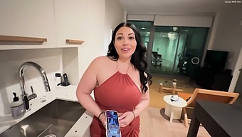 A Hot Mom'S Friend Mandi May Seduced The Young Guy For Intense Sex.